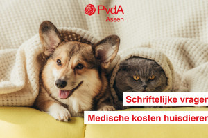 Schriftelijke vragen over medische kosten huisdieren