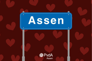 Honderden Valentijnskaarten bezorgd in Assen